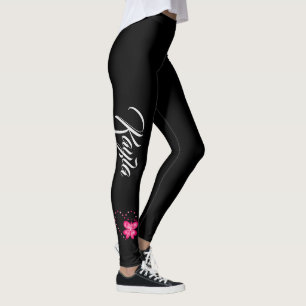Legging Adicione seu nome - caneleiras