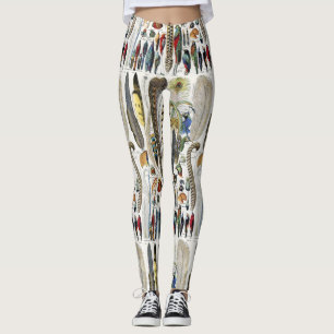 Legging Adolphe Millot Dark Academia Vintage Pena de Pássa