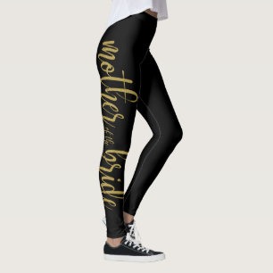 Legging Adorável Roteiro Escovado Brilho Mãe da Noiva