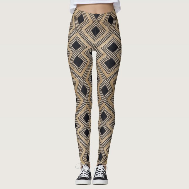 Legging African BaKuba (Frente)