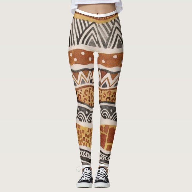 Legging Afro Excêntrico ImaBossClothing (Frente)
