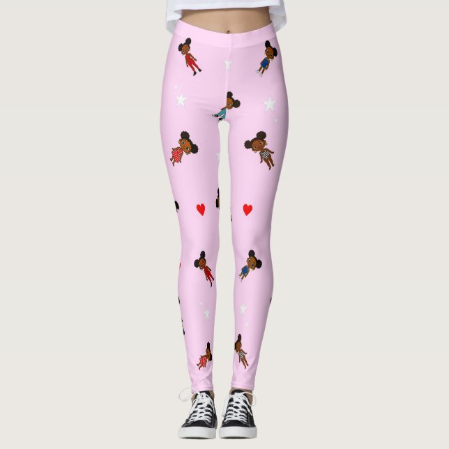 Legging Afro Puff (Frente)