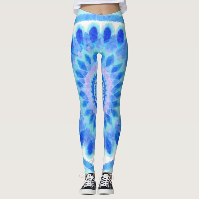 Legging Água Azul (Frente)