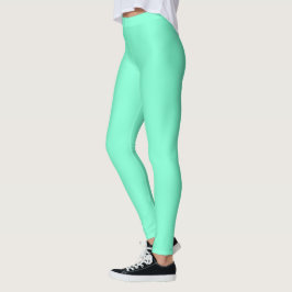 Legging Água-marinha Sólido