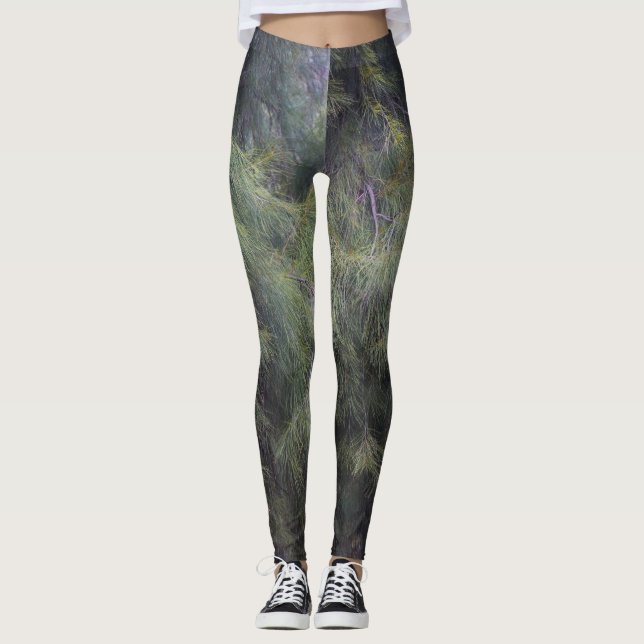 Legging Agulhas de pinheiro (Frente)