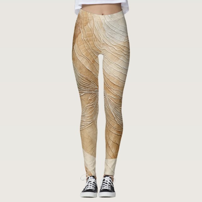 Legging Airy Neutral Natural Elements Bohemian Boho (Frente)