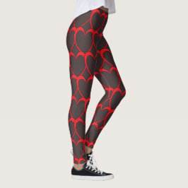 Legging Ajustado Red Heart/Compression