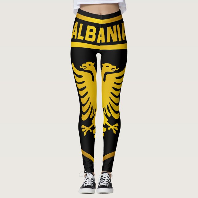 Legging Albânia Emblem (Frente)
