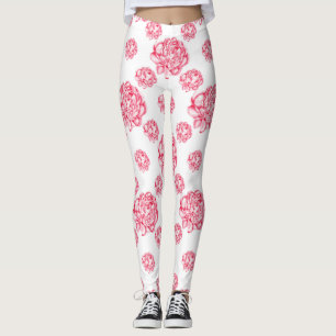 Legging Alças com Floral