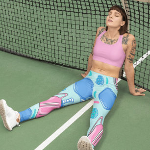 Legging Alças e bolas de piclebol