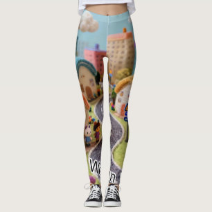 Legging Aldeia de lã
