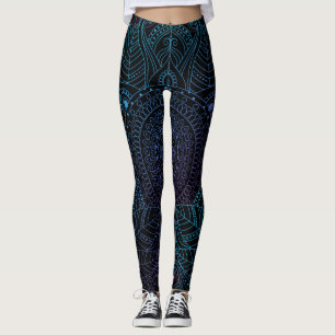 Legging Alegria Árabe: Magia Mandala Oriental