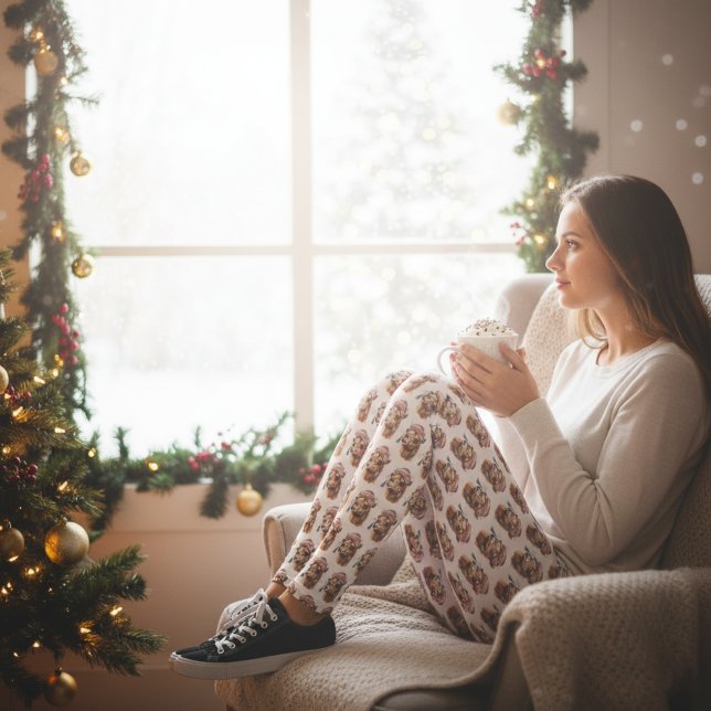 Legging Alegria de Natal no Deserto (Criador carregado)