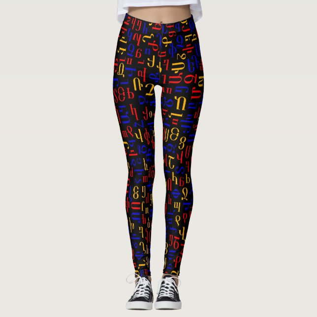 Legging alfabeto armênio (Frente)