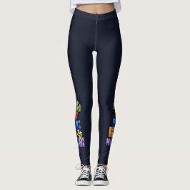Legging Alfabeto fonético de Albin 25