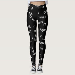 Legging alfabeto SPNP_Leggings