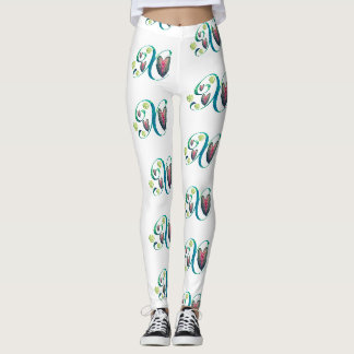 Legging Alfabeto Tropical: X