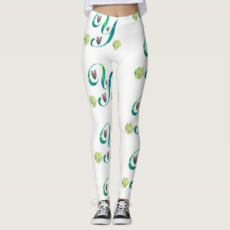 Legging Alfabeto Tropical: Y