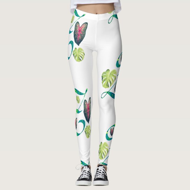Legging Alfabeto Tropical: Z (Frente)