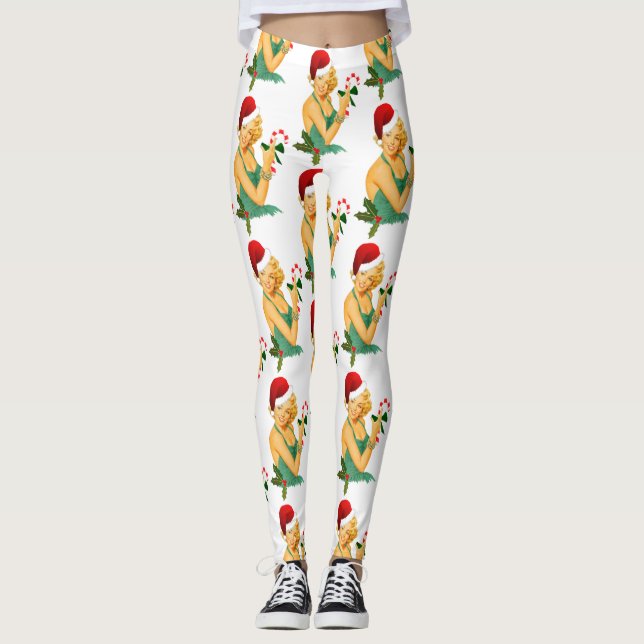Legging alfinete de salão de anã (Frente)