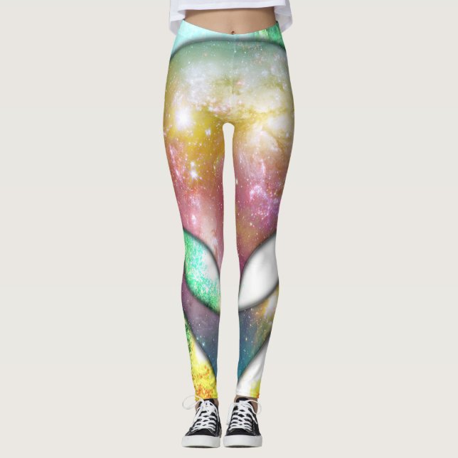 Legging Alienígena de espaço (Frente)