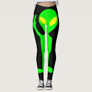 LEGGING ALIENÍGENA GREEN MAN YOGA PULSAGEIROS