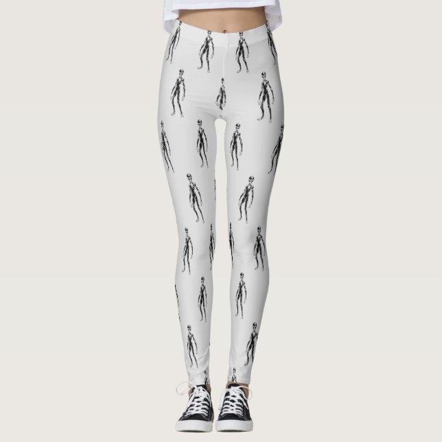 Legging Alienígena Thunder_Cove do UFO (Frente)