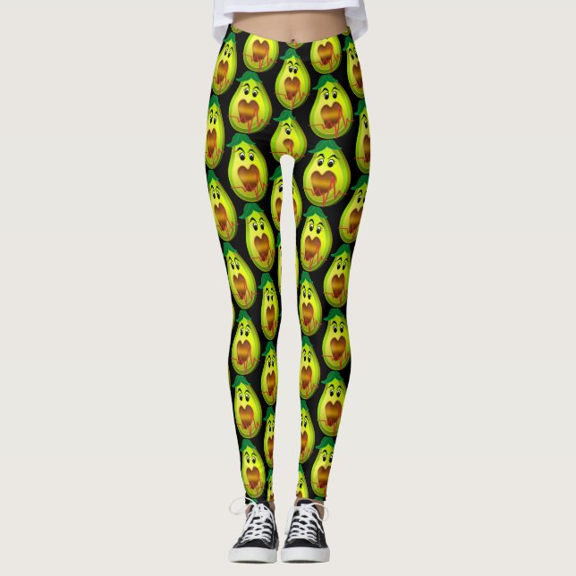 Legging alimento amigo do coração abacate (Frente)