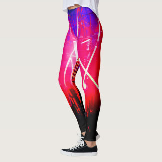 Legging Alistra Electronic Cyber Punk Neon Rave