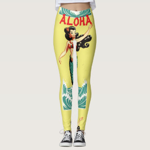 Legging Aloha Sereia Thunder_Thunder_Cove