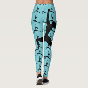 Legging Altura Elevada — Pernas de Silhueta de Yoga