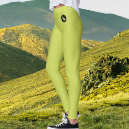 Legging Amante de Gatos Mãe de Pet Amarelo Verde Preto Per