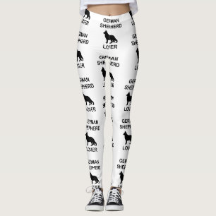Legging amante do pastor alemão