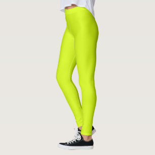 Legging  Amarelo Chartreuse (cor sólida) 