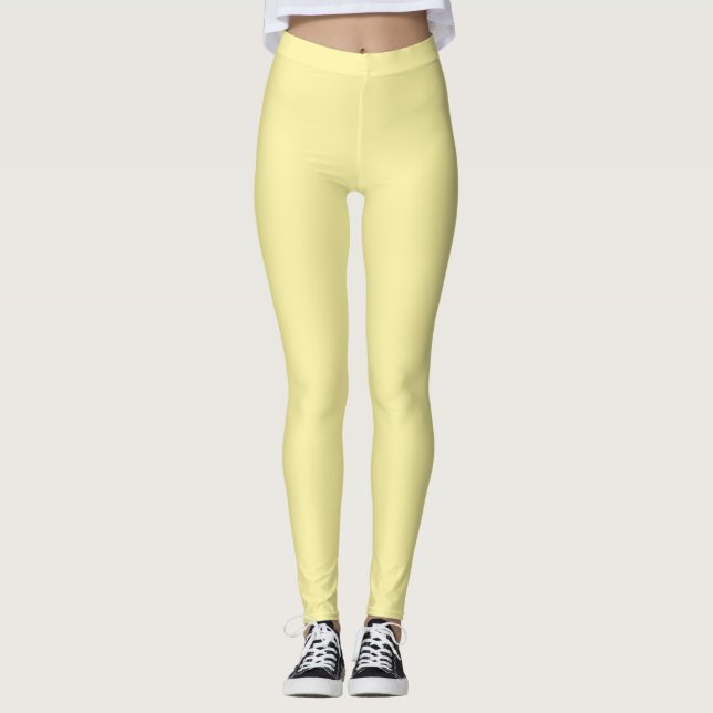 Legging Amarelo claro (Frente)