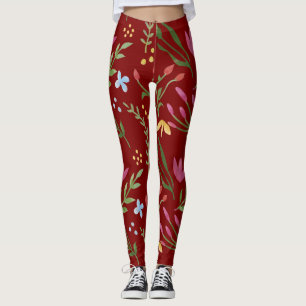 Legging Amarelo-rosa-rosa-azul-claro-amarelado