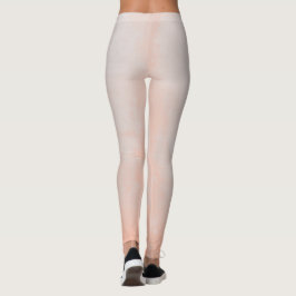 Legging Ambre rústica das Cinzas de pêssego
