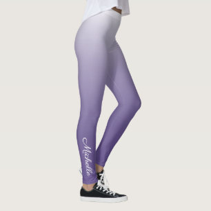 Legging Ambre ultra violeta personalizada de gradiente