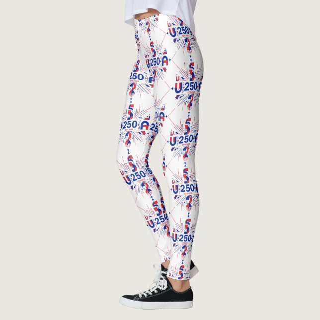Legging America’s 250th anniversary (Esquerda)