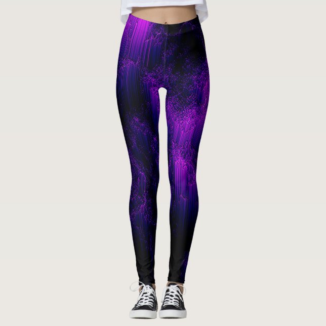 Legging Ametist Abstrato (Frente)