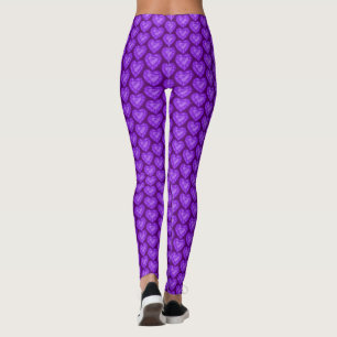 Legging Ametist coração d'água