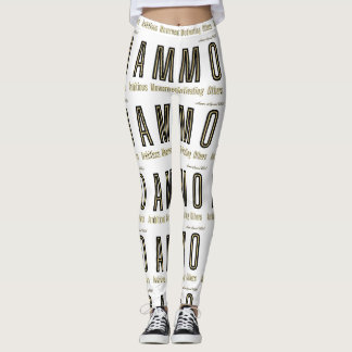 Legging Ammo Roupa USA Acrônimo de Mulher