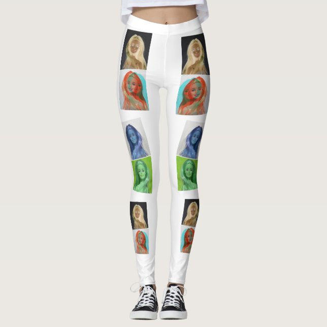 Legging Amo as minhas bonecas (Frente)