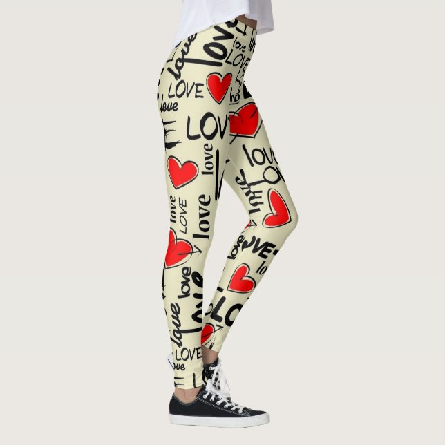 Legging Amor com Corações (Direita)