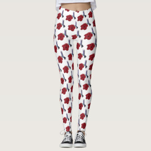 Legging Amor da flor do colibri