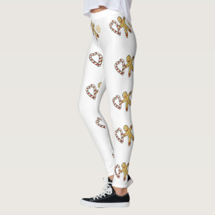 Legging Amor de pão-de-gengibre