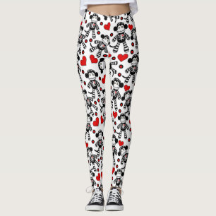 Legging Amor do macaco da peúga