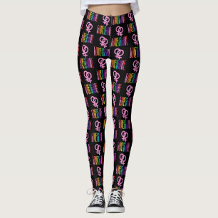 Legging Amor é Lésbica Relação Vênus Pride