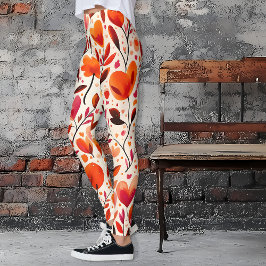 Legging Amor em Flor: Dia dos Namorados