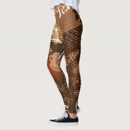 Legging Amor II do café